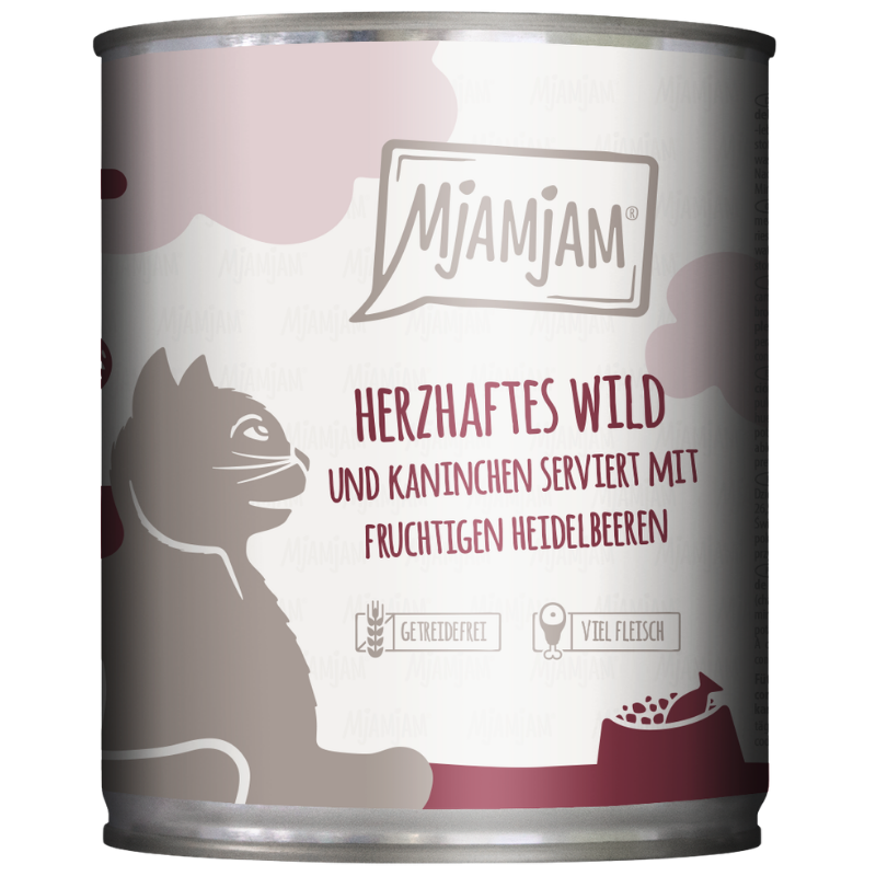 MjAMjAM Wild + Kaninchen 800 g