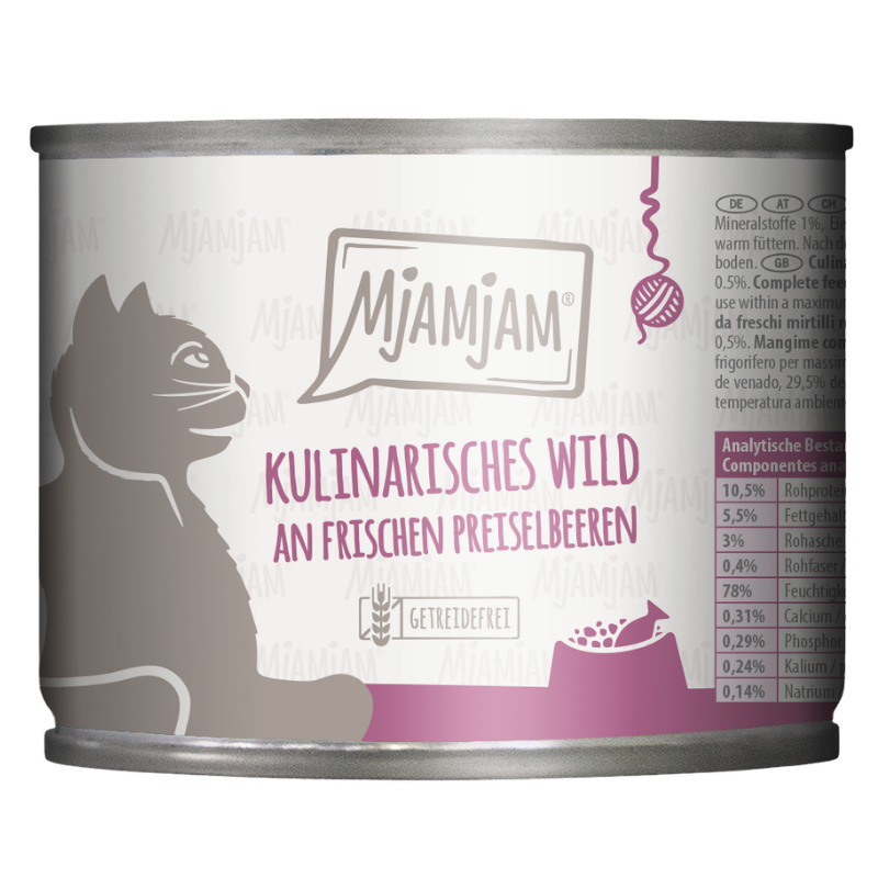 MjAMjAM Wild an frischen Preiselbeeren 200 g