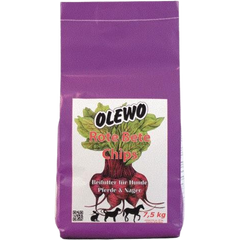 OLEWO Rote Bete-Chips für Hund, Pferd & Nager
