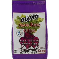 OLEWO Rote Bete-Granulat-Chips für Hund, Pferd & Nager