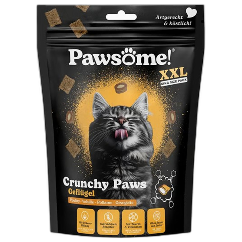 Pawsome! Crunchy Paws Geflügel 150 g