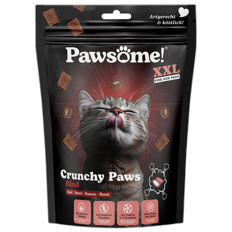 Pawsome! Crunchy Paws Rind 150 g
