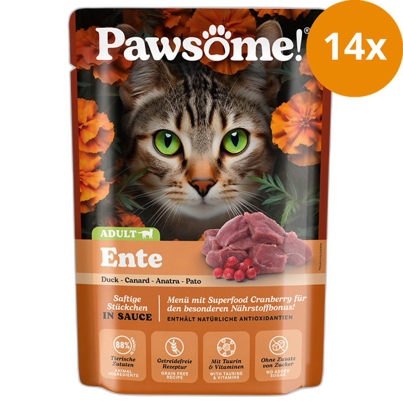 Pawsome! Adult Ente 85 g