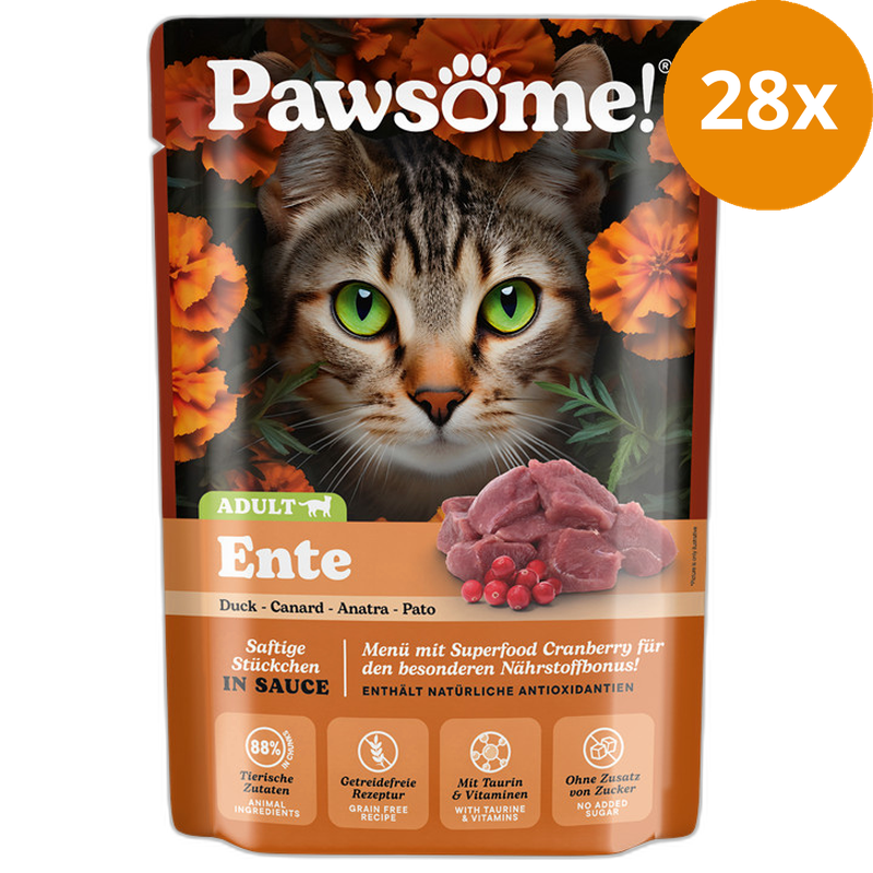 Pawsome! Adult Ente 85 g