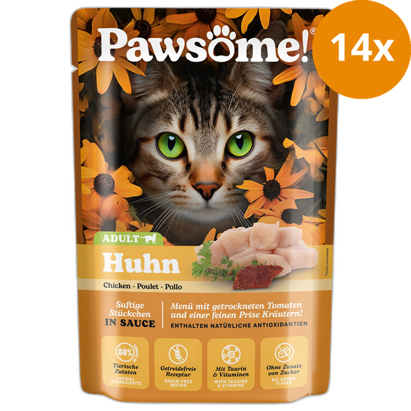 Pawsome! Adult Huhn 85 g