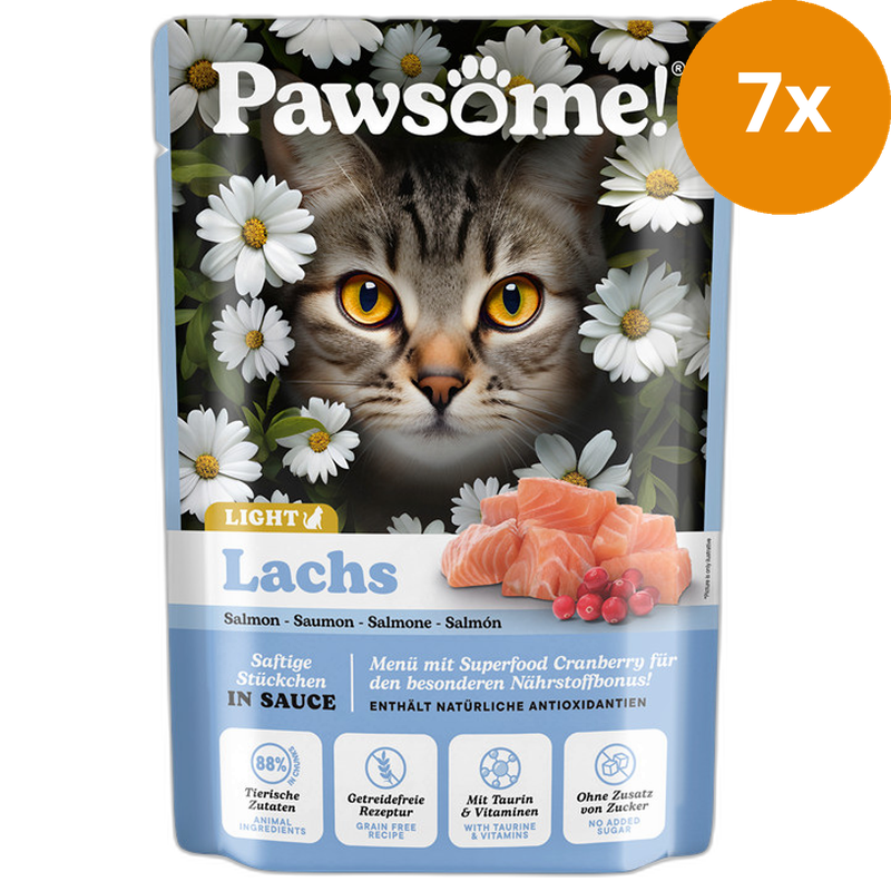 Pawsome! Adult Light Lachs 85 g
