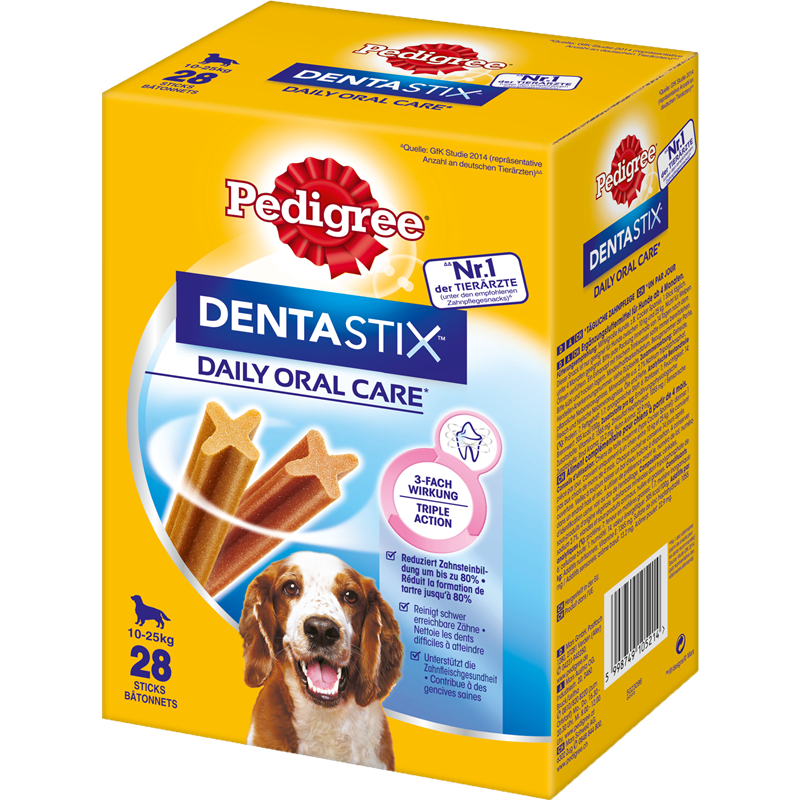 Pedigree Dentastix für mittelgroße Hunde 720 g