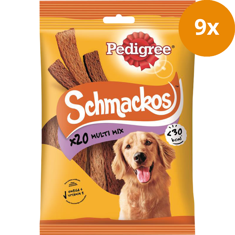 Pedigree Snack Schmackos Multi Mix 144 g