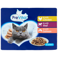 PreVital Cat 12 x 100 g PB Multipack