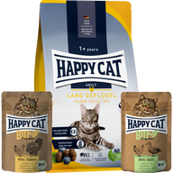 Probierpaket Happy Cat Geflügelsorten