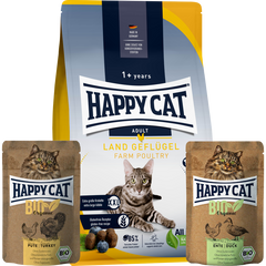 Probierpaket Happy Cat Geflügelsorten