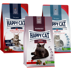 Probierpaket Happy Cat Voralpen Rind