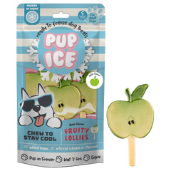 Pup Ice Dog Snack Fruity Lollies Apple S