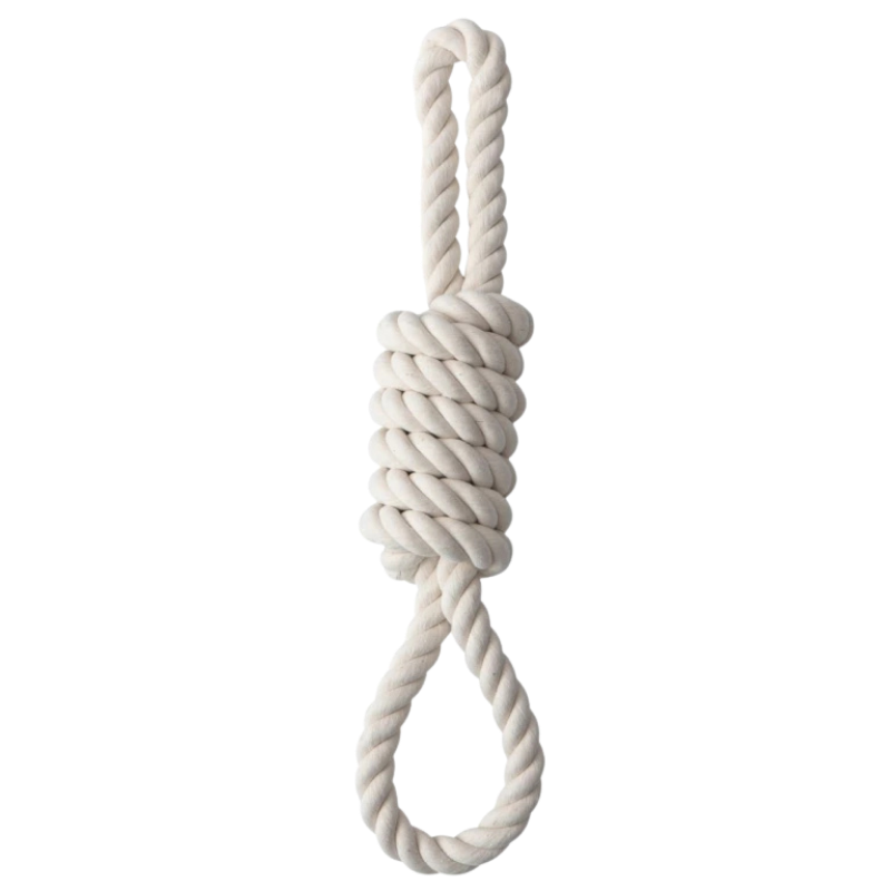 Quapas Dog Toy Rope String Natural XL