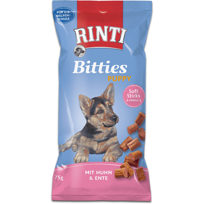 Rinti Bitties Puppy Huhn & Ente 75 g