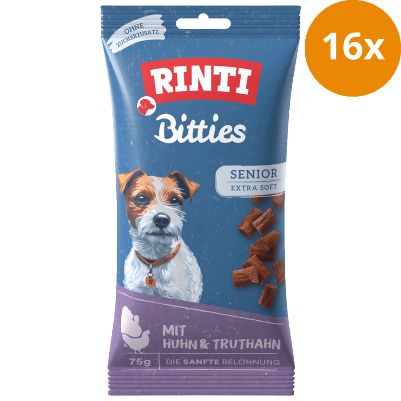 Rinti Bitties Senior Huhn & Truthahn 75 g