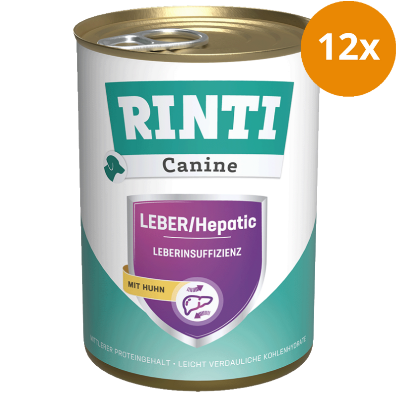 Rinti Dose Canine Leber mit Huhn 400 g