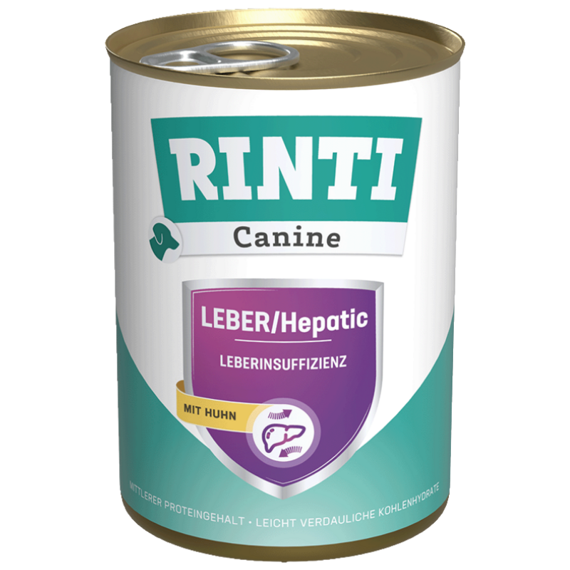 Rinti Dose Canine Leber mit Huhn 400 g