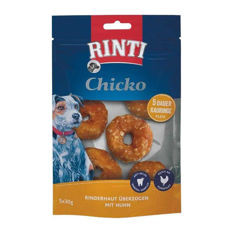 Rinti Chicko Dauer-Kauringe klein mit Huhn 150 g