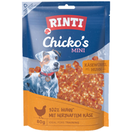 Rinti Chicko Mini Käsewürfel Huhn 225 g