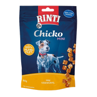 Rinti Chicko Mini Käsewürfel Huhn 80 g