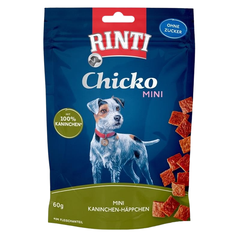 Rinti Chicko Mini Kaninchen-Häppchen 60 g