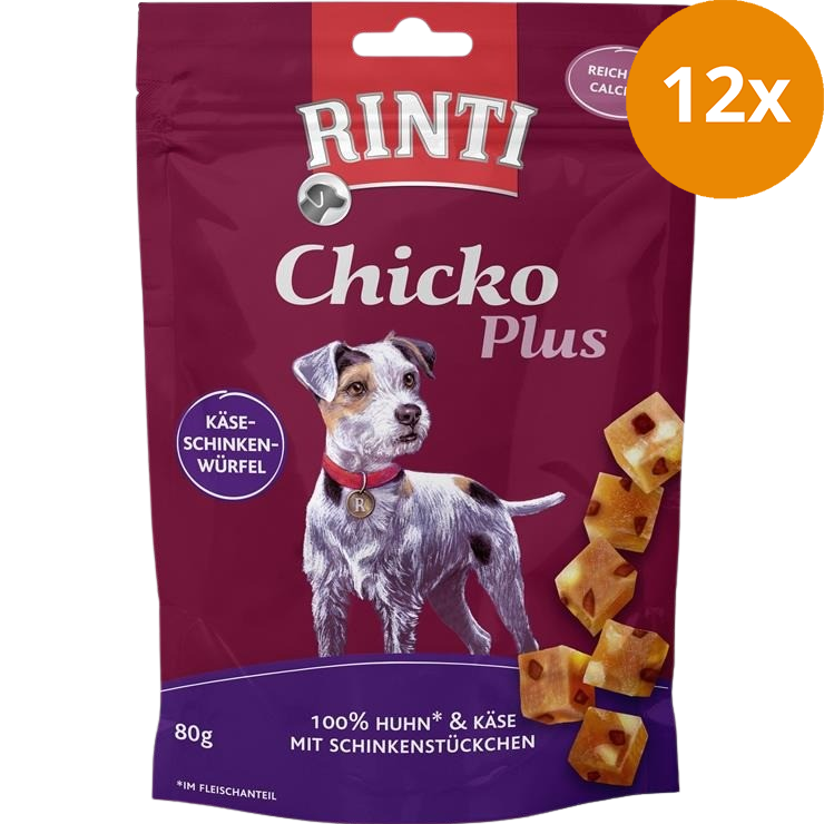 Rinti Chicko Plus Käse–Schinken 80 g