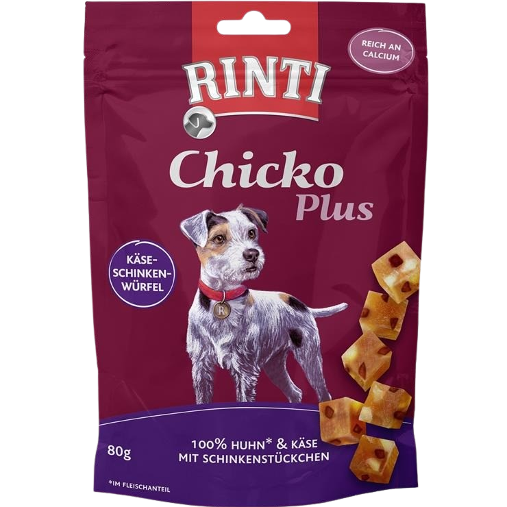 Rinti Chicko Plus Käse–Schinken 80 g