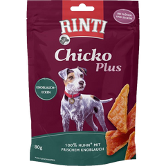 Rinti Chicko Plus Knoblauch Ecken 80 g