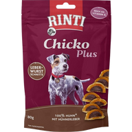 Rinti Chicko Plus Leberwurstschnitte 80 g