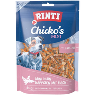 Rinti Extra Chicko Mini Huhn-Häppchen mit Lachs 80 g