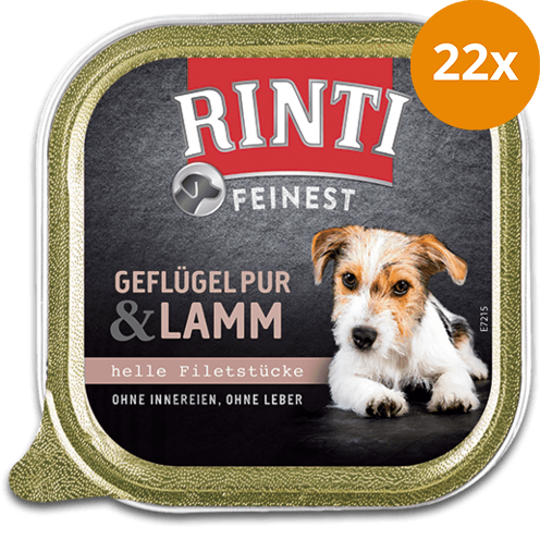 Rinti Feinest Geflügel & Lamm 150 g
