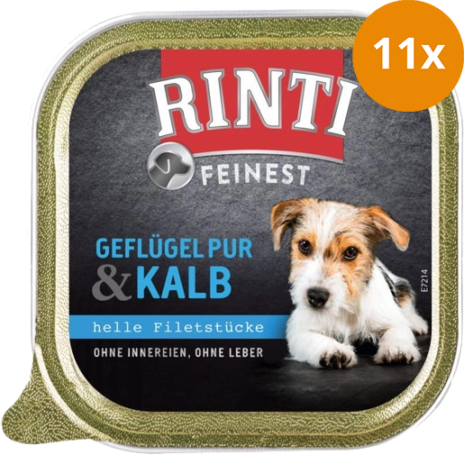 Rinti Feinest Geflügel Pur & Kalb 150 g