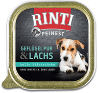 Rinti Feinest Geflügel Pur & Lachs 150 g