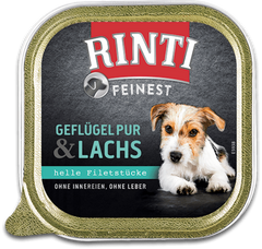 Rinti Feinest Geflügel Pur & Lachs 150 g