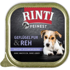 Rinti Feinest Geflügel Pur & Reh 150 g