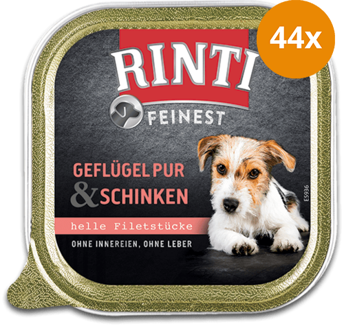 Rinti Feinest Geflügel Pur & Schinken 150 g