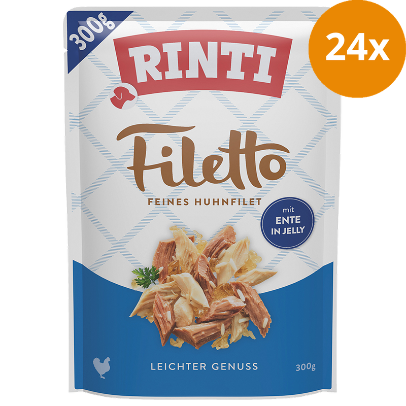 Rinti P.B. Filetto Huhn & Ente in Jelly 300 g