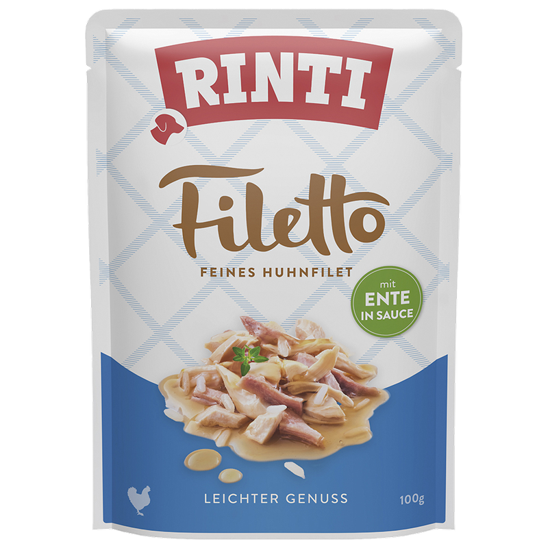 Rinti P.B. Filetto Huhn & Ente in Sauce 100 g