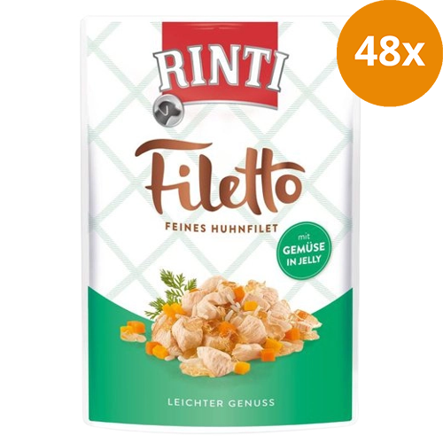 Rinti Filetto in Jelly Huhnfilet & Gemüse 100 g