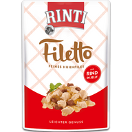 Rinti Filetto in Jelly Huhnfilet & Rind 100 g