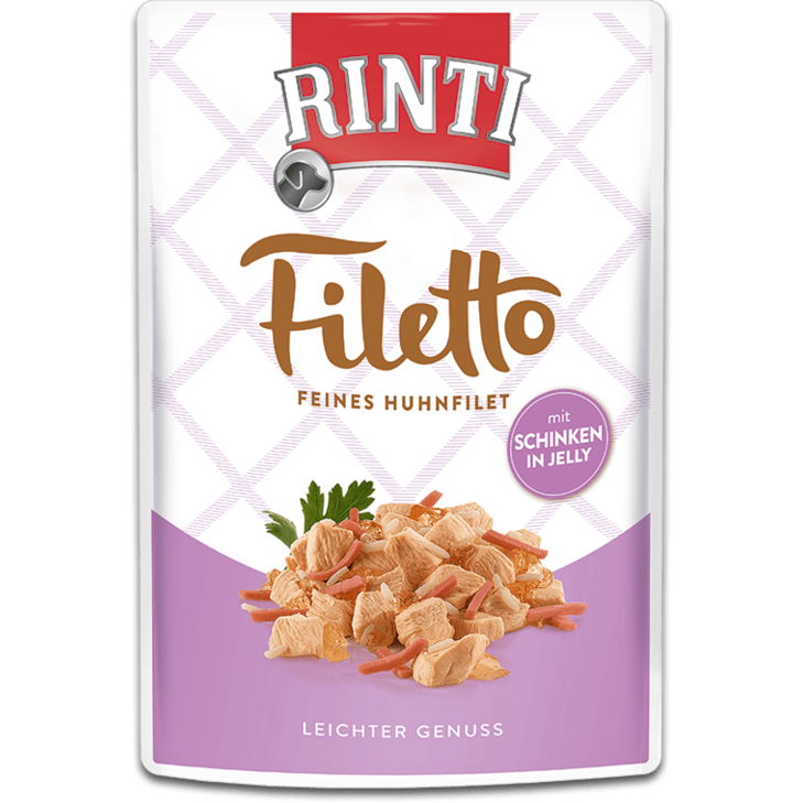 Rinti Filetto in Jelly Huhnfilet & Schinken 100 g