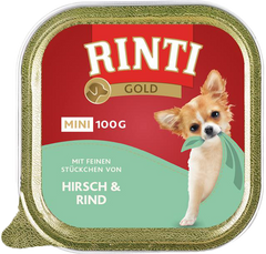 Rinti Gold Mini Hirsch & Rind 100 g