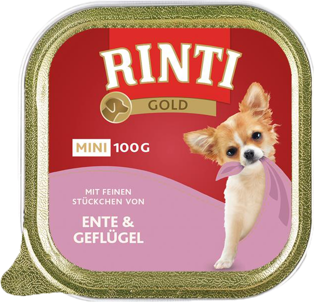 Rinti Gold Mini Ente & Geflügel 100 g