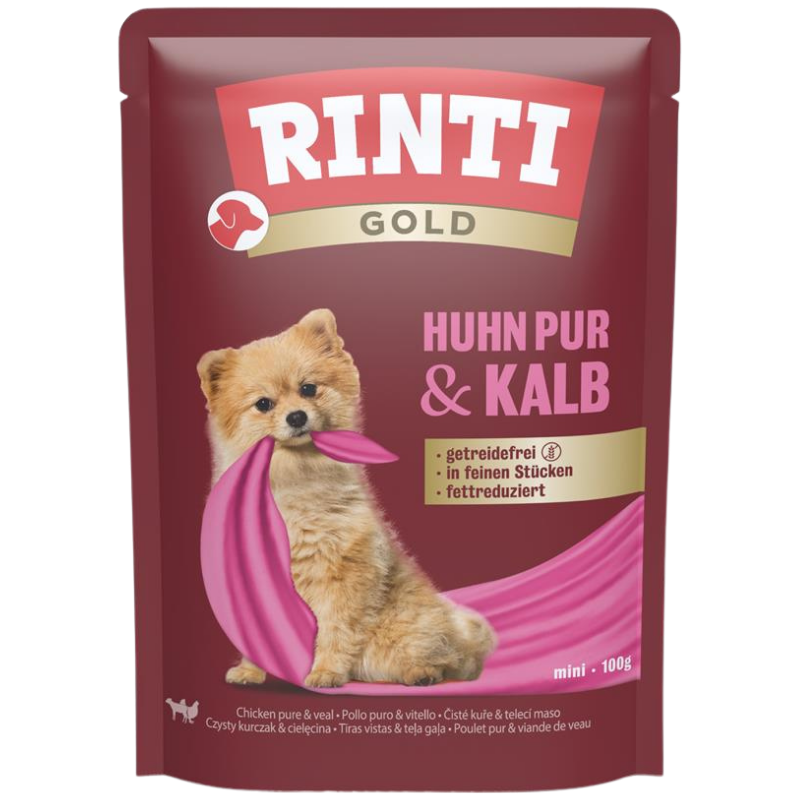 Rinti Gold PB Huhn Pur & Kalb 100 g