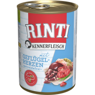 Rinti Kennerfleisch Geflügelherzen 400 g