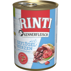 Rinti Kennerfleisch Geflügelherzen 400 g