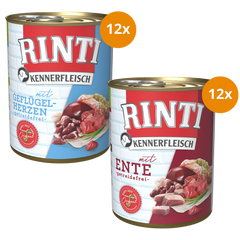 Rinti Kennerfleisch Probierpaket 800 g – Klassiker Mix
