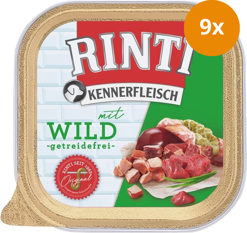 Rinti Kennerfleisch Schale Wild 300 g