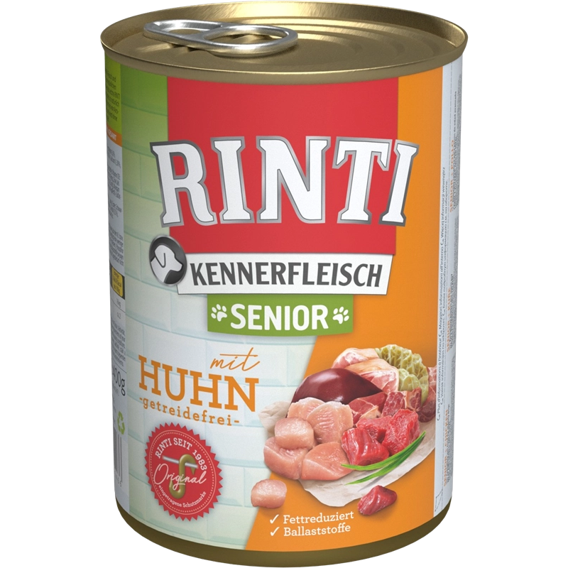 Rinti Kennerfleisch Senior Huhn 400 g